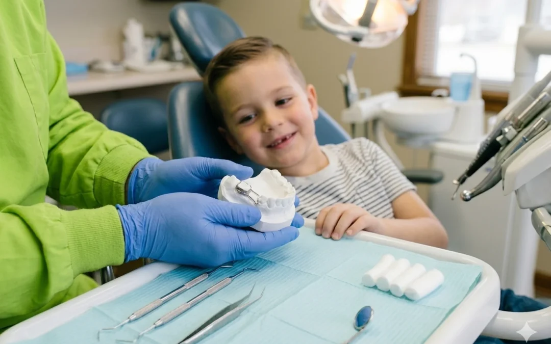 Mio figlio ha perso un dente da latte troppo presto: servono i mantenitori di spazio? La risposta per i genitori a Brescia